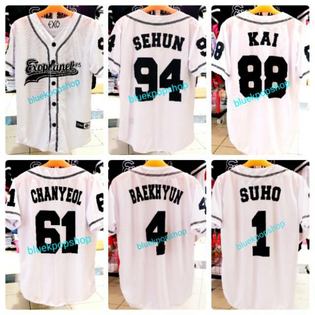 Exo Planet 5 Chanyeol Sehun Kai Jersey