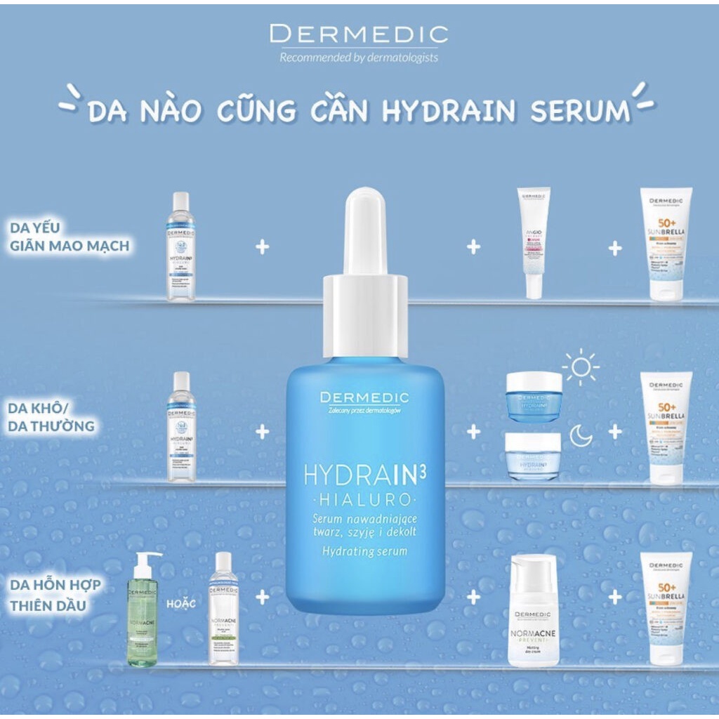 Serum Balan 𝐃𝐞𝐫𝐦𝐞𝐝𝐢𝐜 các loại 30ml