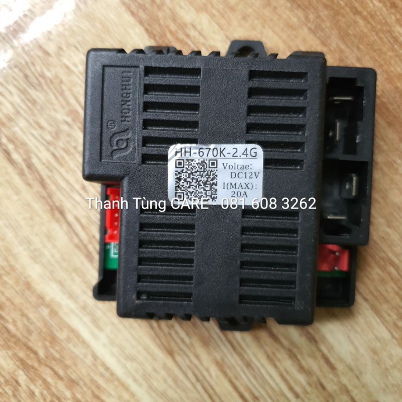 Bo Mạch Ô Tô Điện Trẻ Em HH-670K - 12V chính hãng HongHui