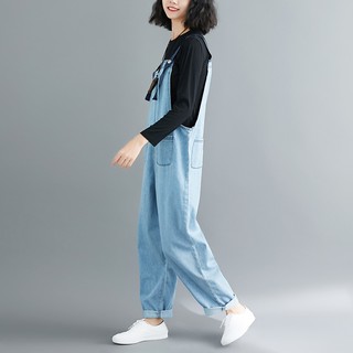 [ORDER] Quần yếm jeans bigsize cá tính