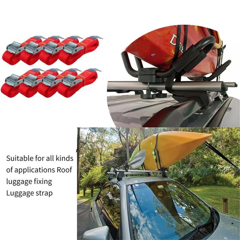 GOGOUP Set 2 / 8 Dây Buộc Túi Hành Lý Du Lịch Tiện Lợi