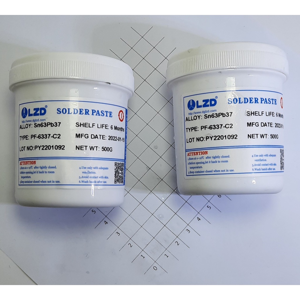 Chì hàn dạng kem Sn63Pb37 - 1688s.vn