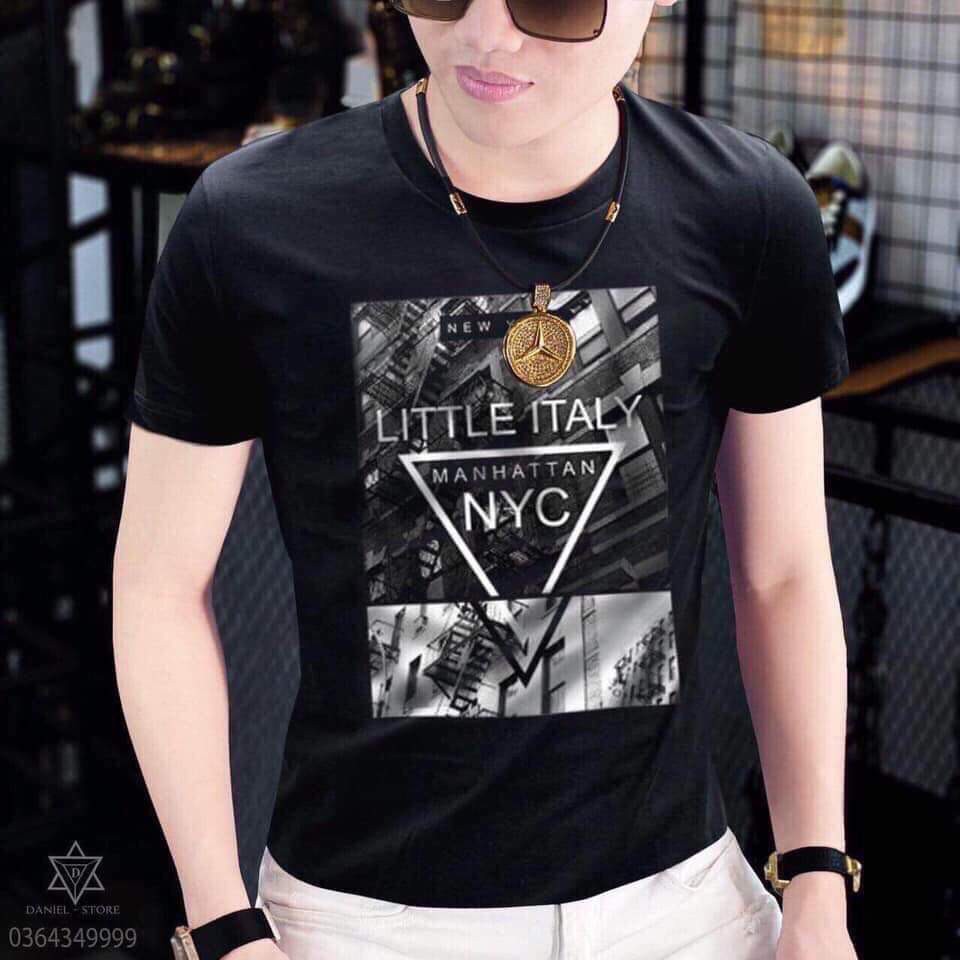 áO Thun Nam  cổ tròn XuMon  ngắn tay Cotton ẢNH THẬT shop one