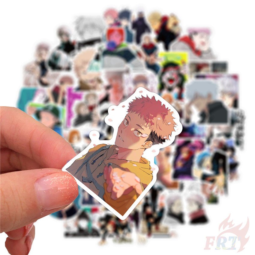 ❉ Jujutsu Kaisen - Series 01 Anime Yuji Itadori Stickers ❉ 50Pcs/Set Waterproof DIY Fashion Decals Doodle Stickers