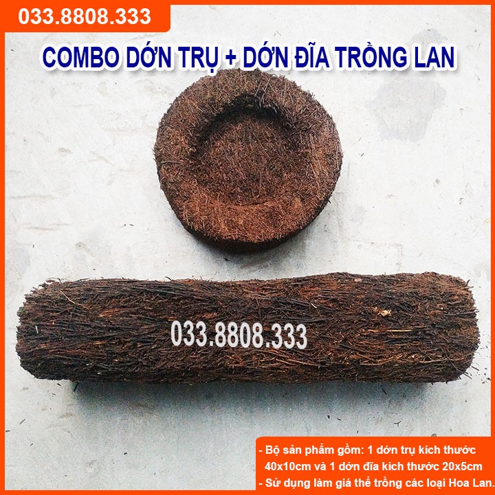 COMBO DỚN TRỤ &amp; DỚN TRÒN GHÉP LAN - GIÁ THỂ TRỒNG LAN