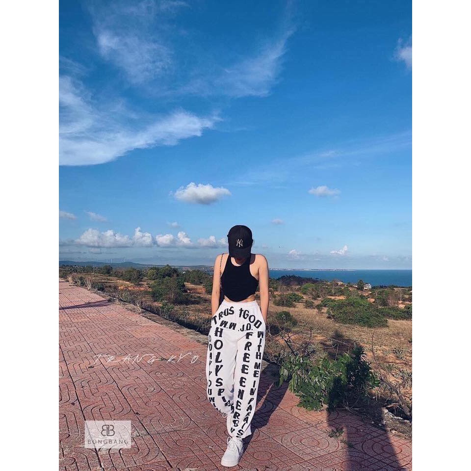 SET ÁO BA LỖ + QUẦN BAGGY