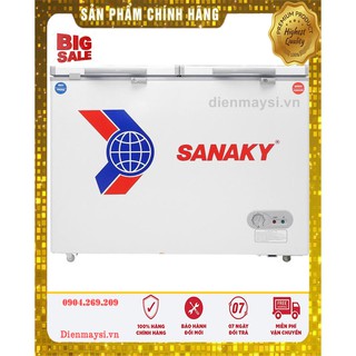 Tủ đông/Mát Sanaky VH-255W2 195lit (Miễn phí giao tại HCM-ngoài tỉnh liên hệ shop)