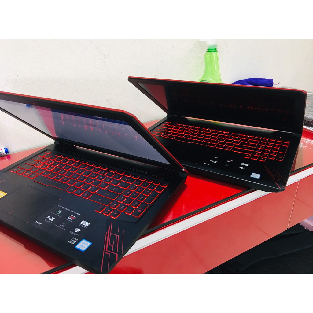 Máy tính chơi game Asus FX504GD I5-8300H Th8 Còn bảo hành hãng dài VGA GTX 1050 màn 15.6 Full HD- Có trả góp