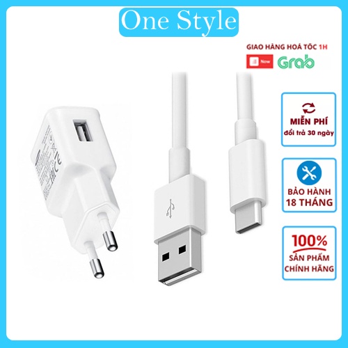 Bộ sạc sạc SamSung 15W USB - Type C Zin bóc máy