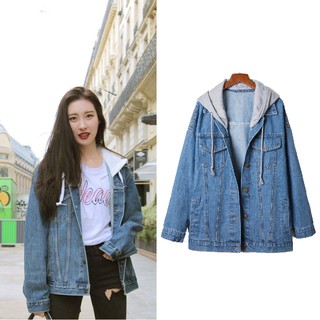 Sẵn_denim jacket phối mũ Sunmi, Dương Mịch, Somi