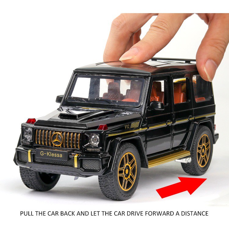 Xe Mô Hình Mercedes Benz AMG G63 - Tỉ lệ 1:24 - Đỉnh cao xe Off-road