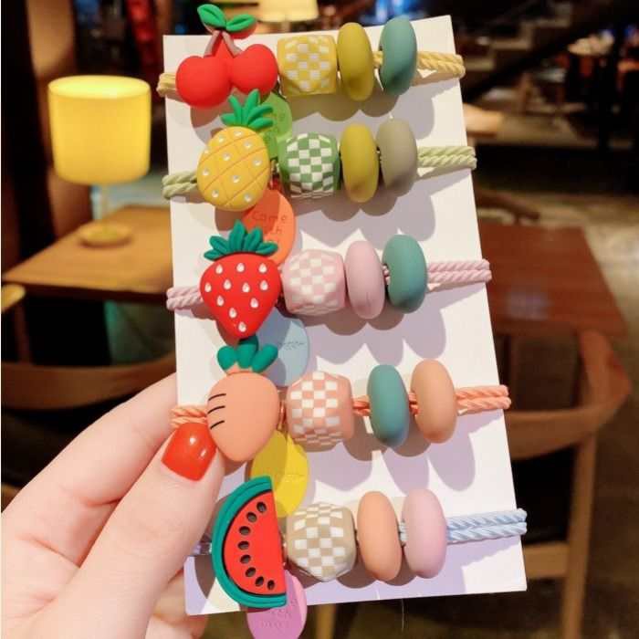 Băng Đô Đính Hạt Màu Sắc Trái Cây Thời Trang Hàn Quốc 202
