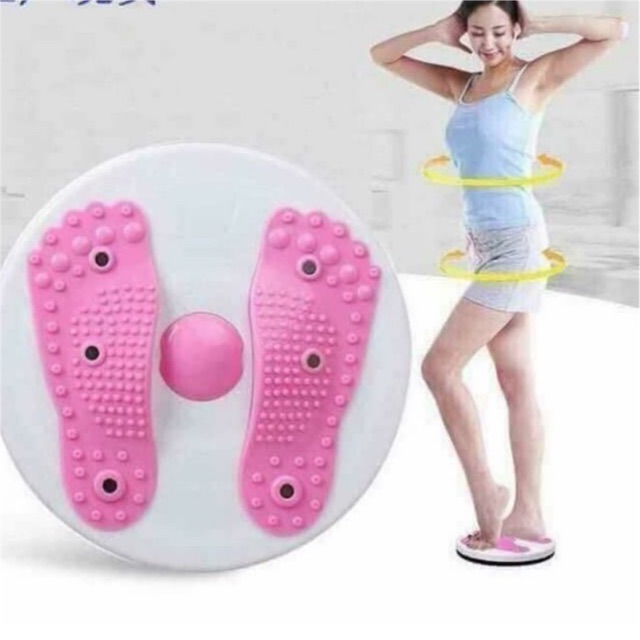 Bàn Xoay Eo Có Bàn Chân, Xoay Eo Giảm Cân - Thiết bị xoay eo thiết bị tập thể dục tiện lợi Làm Đẹp Tại Nhà