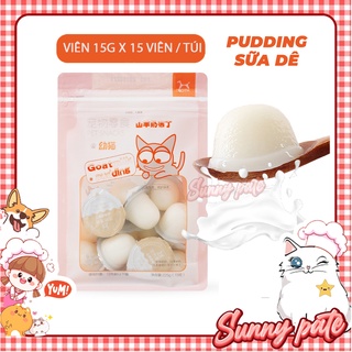 Thạch sữa dê bổ sung canxi cho bé mèo - Pudding dinh dưỡng cho mèo