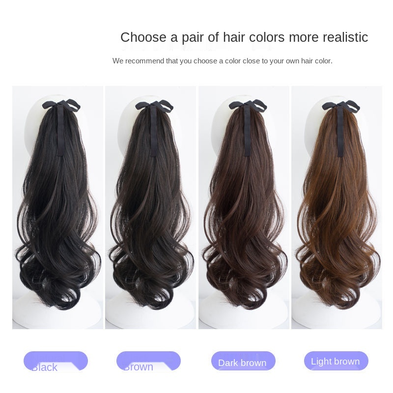 Búi tóc giả thắt bím thời trang cho nữ