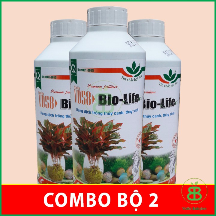 Dung dịch thủy canh – thủy sinh Bio-Life 1 Lít 2 CHAI