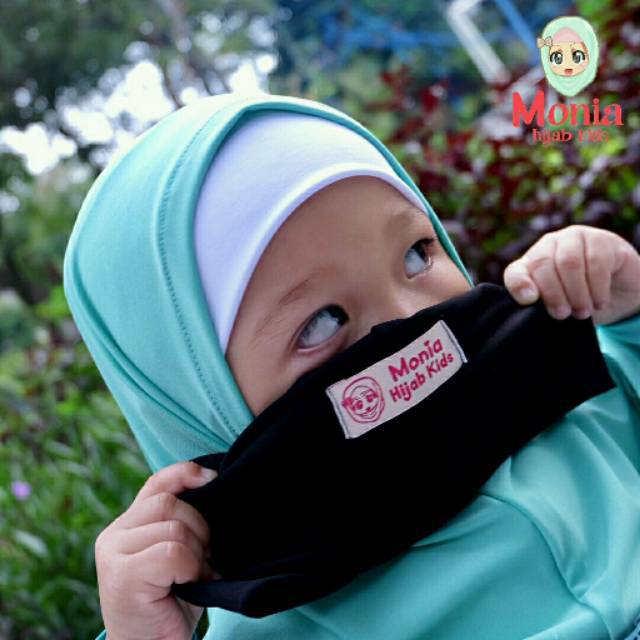 Khăn Trùm Đầu Hijab Cho Bé