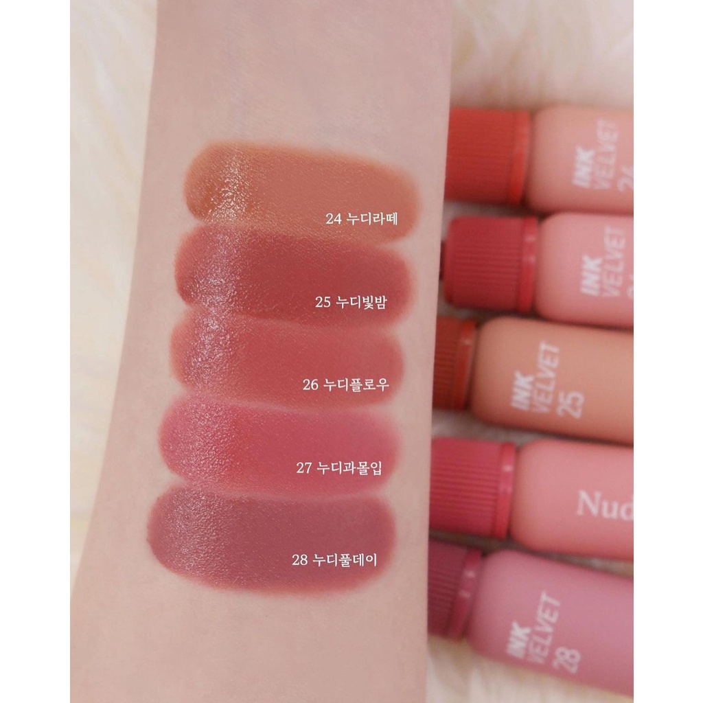 Son Môi Peripera Ink Velvet Nude 4g