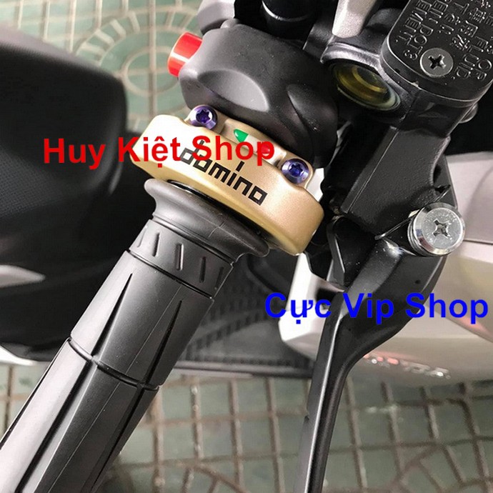 (Lắp Mọi Loại Xe) Cùm Tăng Tốc 2 Dây Ga Dưới Kiểu Domino