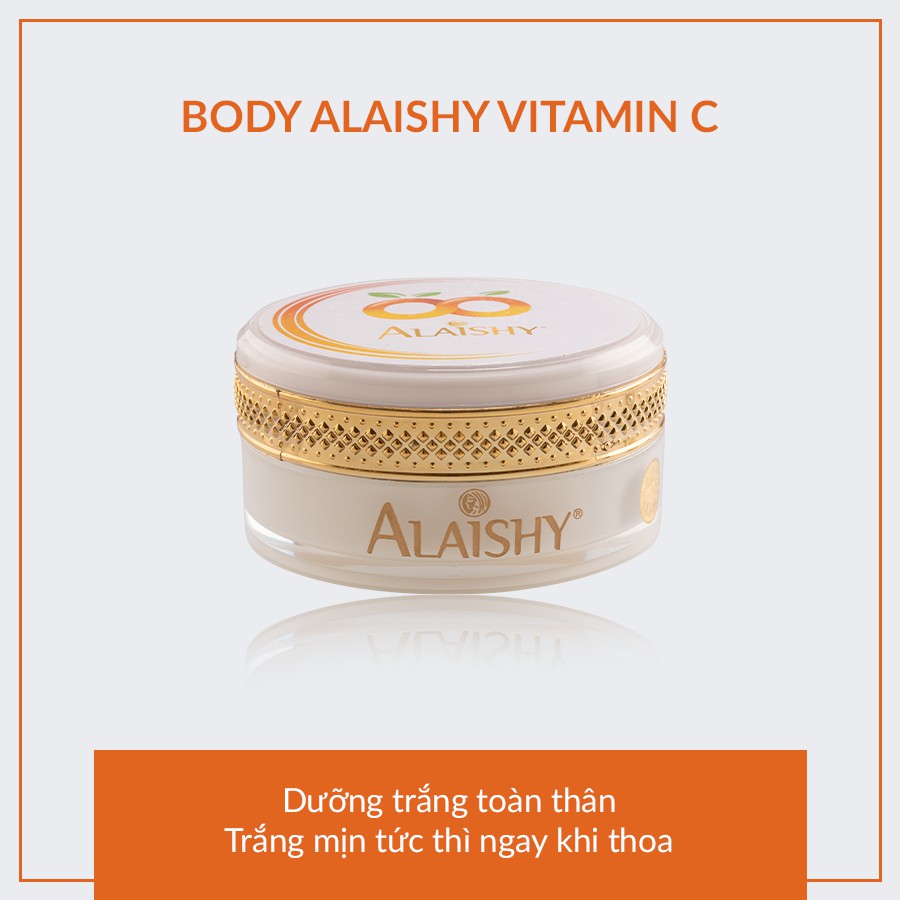 Kem Tươi Body Cao Cấp Alaishy Cao Cấp Vitamin C [ Tặng Sữa Rửa Mặt Alaishy Vitamin C ]