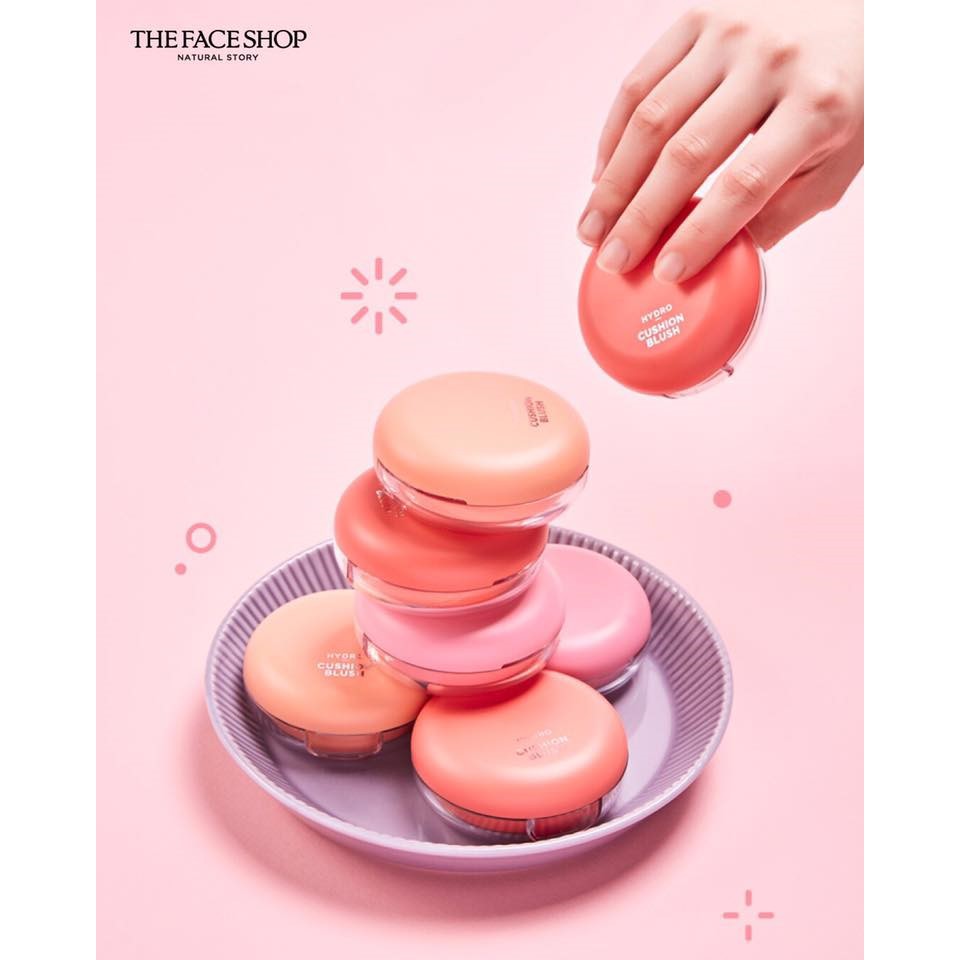 Phấn má hồng TheFaceShops Moisture Cushion Blusher - HONGS BEAUTY