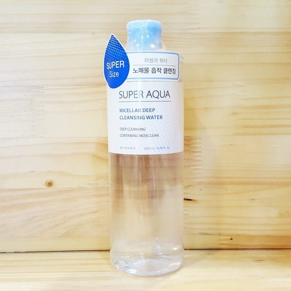 Nước Tẩy Trang Missha Super Aqua Perfect Water Deep Cleanser 500ml - Hàn Quốc BONGSHOPAUTHENTIC | BigBuy360 - bigbuy360.vn