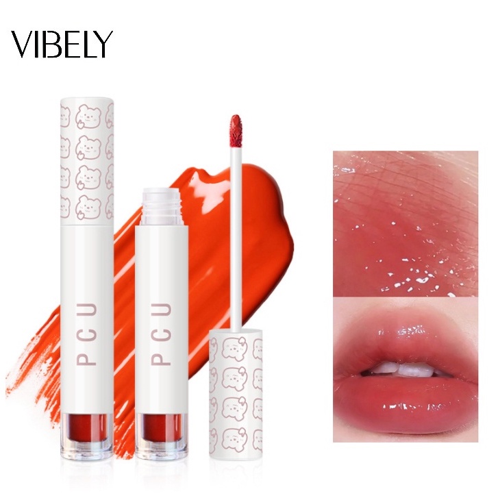 [Hàng mới về] Son kem bóng dưỡng ẩm lâu trôi Vibely làm đẹp cho nữ