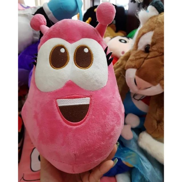 Gấu bông Sâu larva hồng lớn