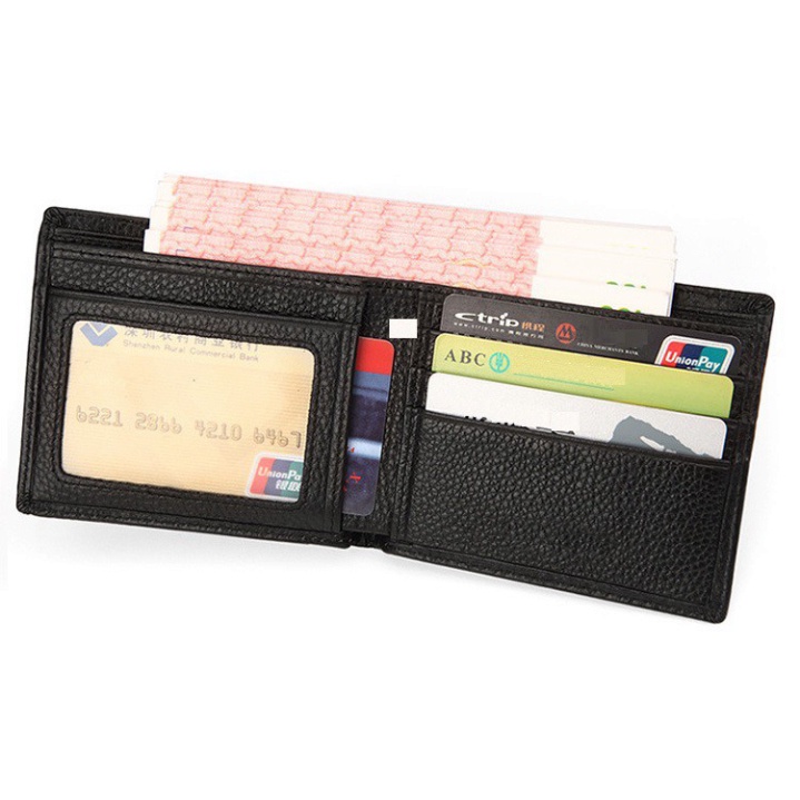 Ví Nam Da Thật Đẹp Kiểu Ngang Đứng Đắng | Bóp Da Bò Đựng Tiền , Thẻ Minni Phối Thắt Lưng , Quần Áo | LT01