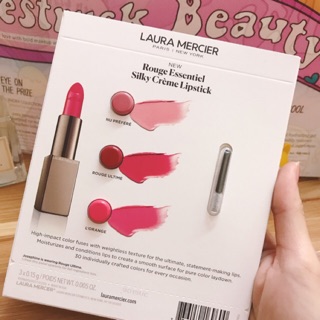 Sample Laura mercier rouge essentiel silky lipstick mẫu thử son
