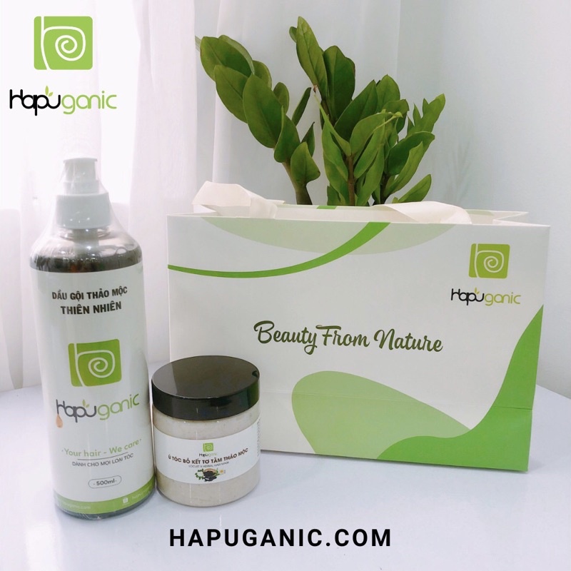 HỘP QUÀ TẶNG KÈM TÚI HAPU ORGANIC