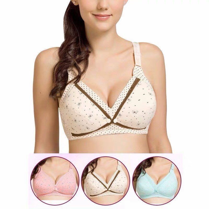 SET ĐỒ LÓT BẦU họa tiết hoa nhí cotton thấm hút mồ hôi hàng mới về