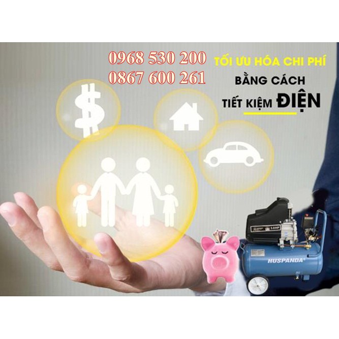 GẤP ! XẢ KHO ! máy nén khí có dầu Huspanda HCD 950 ĐẠI HẠ GIÁ