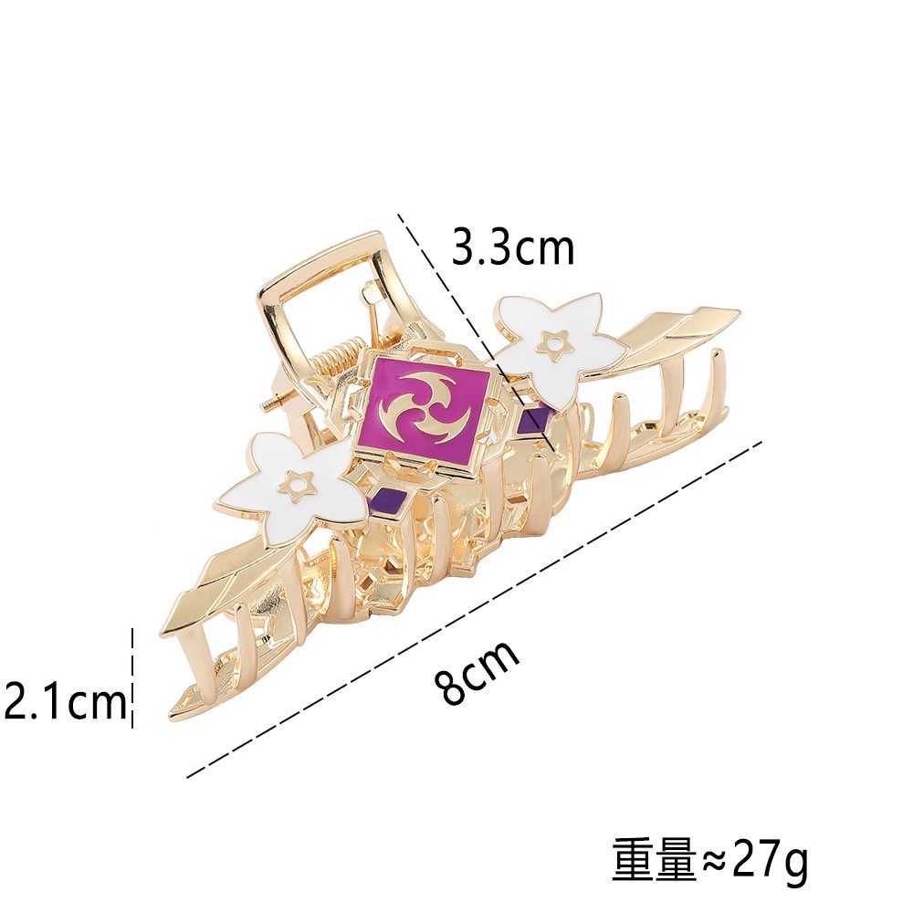 Kẹp Tóc Thiết Kế Hình Cá Mập Dễ Thương Dùng Hóa Trang