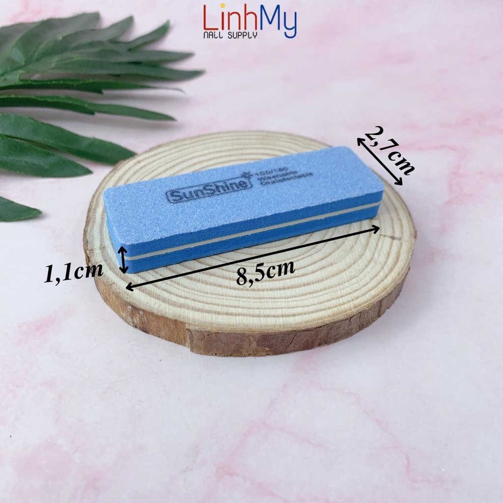 Phao Mài Móng Đánh Bóng Móng Sunshine Loại Nhỏ Nhiều Màu