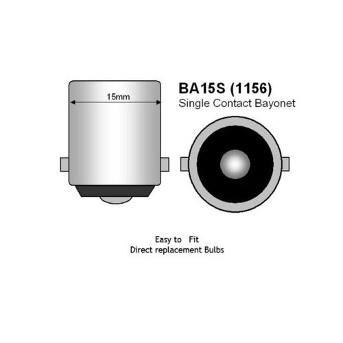 BỘ 02 BÓNG ĐÈN LED 1156 ĐÈN XI NHAN , ĐÈN LÙI , ĐÈN THẮNG , ĐÈN PHANH 1 TIM SIÊU SÁNG