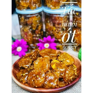 Tắc Rim Muối Ớt Lon 500gr