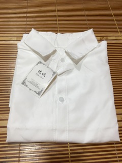 Áo Sơ Mi Trắng Đi Học Unisex( ảnh thật)