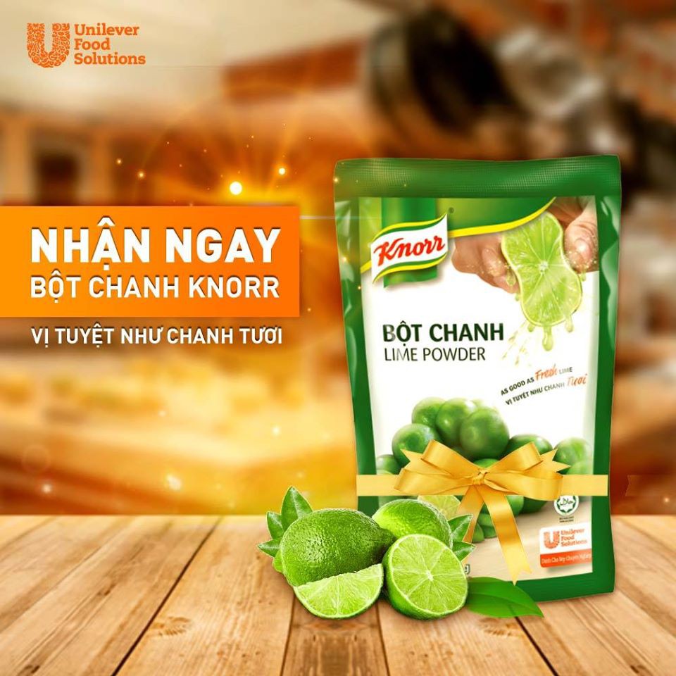 Bột chanh Knorr Lime powder 400g
