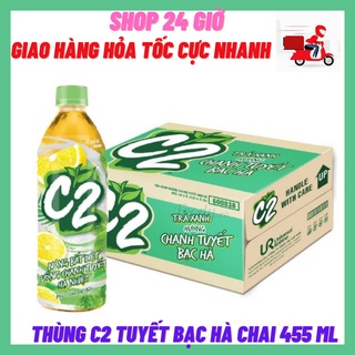C2 tuyết bạc hà thùng 24 chai