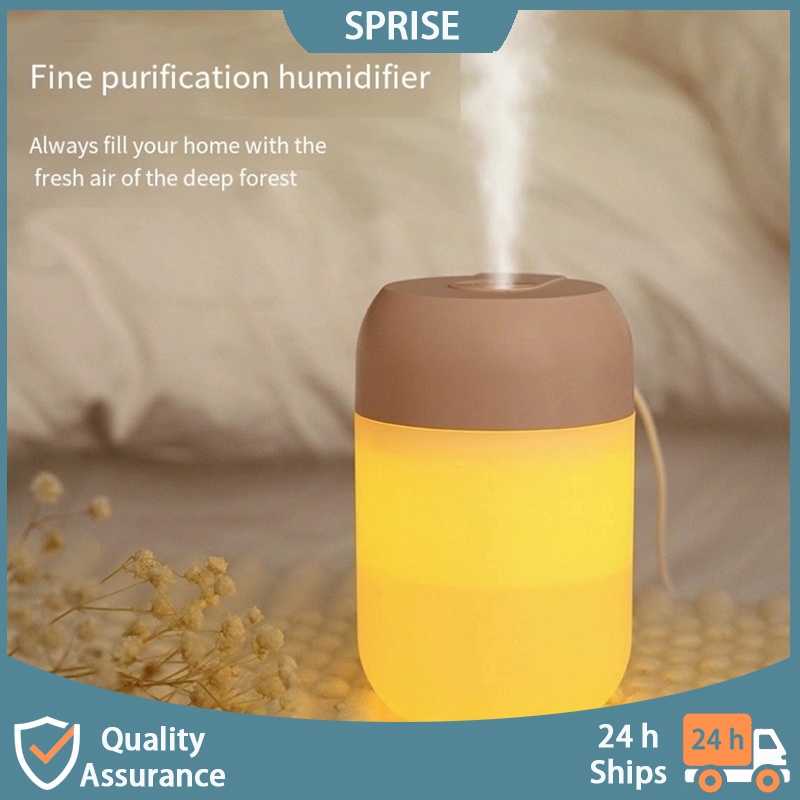 Đèn LED SPRISE tạo độ ẩm không khí để bàn tiện dụng cho phòng ngủ/hành lang/phòng tắm