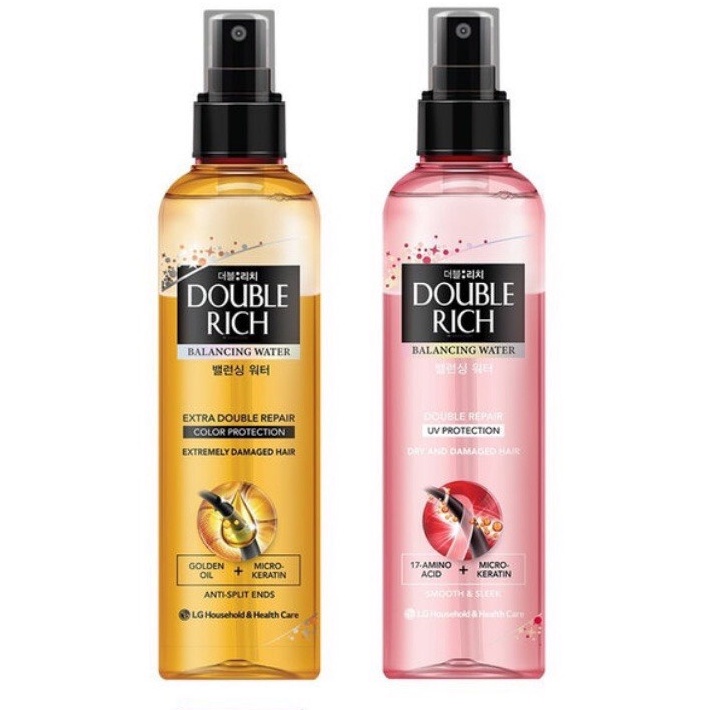 Nước dưỡng tóc chăm sóc hư tổn Double Rich BW Double Repair 120Ml