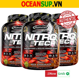 Sữa Tăng Cơ Muscletech Nitro Tech Pump Cơ Nhanh 4lbs (1.8kg)