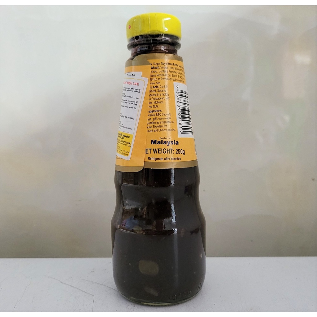 [Chai 250g – ORIENTAL ] XỐT THỊT NƯỚNG [Malaysia] LIFE Oriental Barbecue Sauce (tgc)