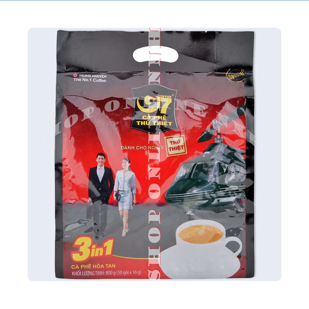 Cà phê hòa tan sữa 3in1 G7 bịch 50 gói x 16g | BigBuy360 - bigbuy360.vn