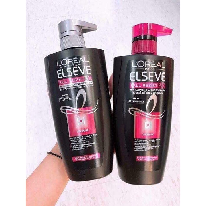 Cặp dầu gội + dầu xả Loreal