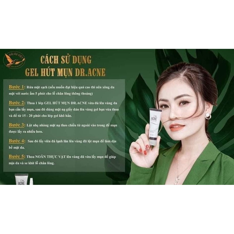 Gel lột Mụn Tro Núi Lửa DR ACNE (HandMade)