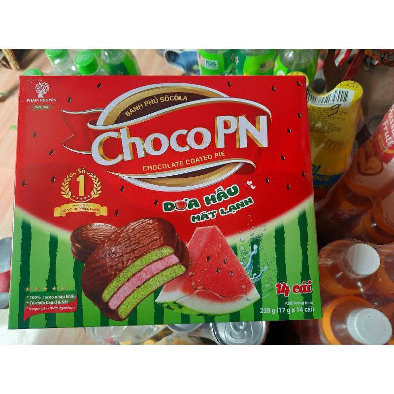 Banh Choco PN Dưa Hấu Hộp - Túi Mát lạnh