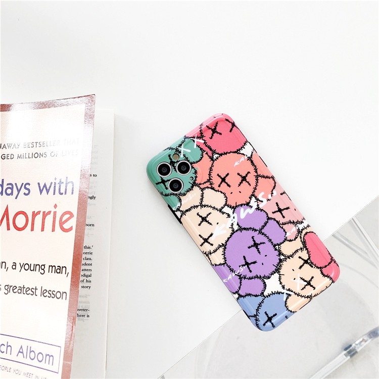 Ốp lưng iphone Kaws 7  màu IMD dày dặn viền nổi 6/6plus/6s/6splus/7/7plus/8/8plus/x/xr/xs/11/12/13/pro/max/plus/promax | BigBuy360 - bigbuy360.vn