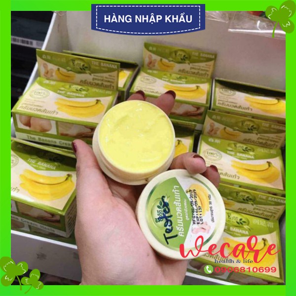 Kem Giảm Nứt Gót Chân BANANA HEEL CREAM 30g Thái Lan